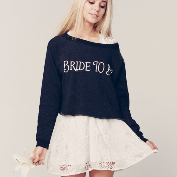 wildfox bride sweatshirt